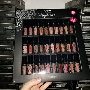Nyx liquid lingerie lipstick vault